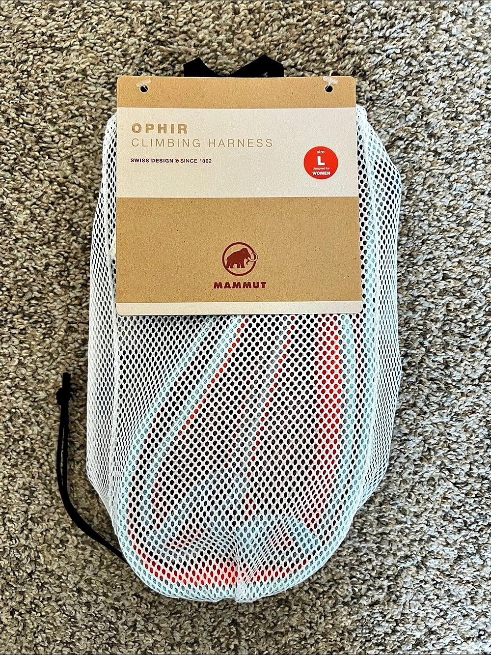 Mammut Ophir 3 Slide Women Climbing Harness Large